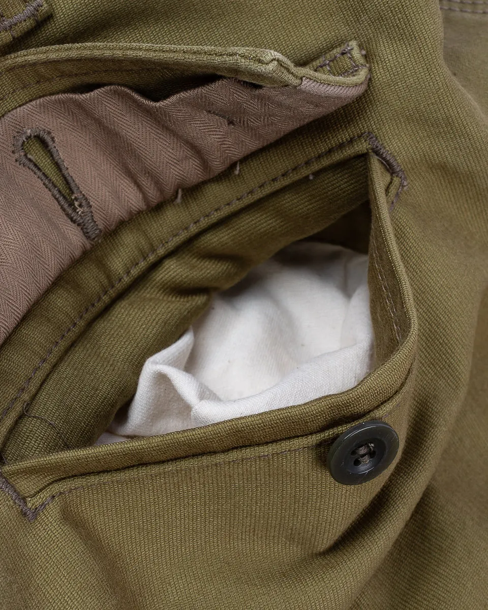 Whipcord Cargo Pants - Khaki