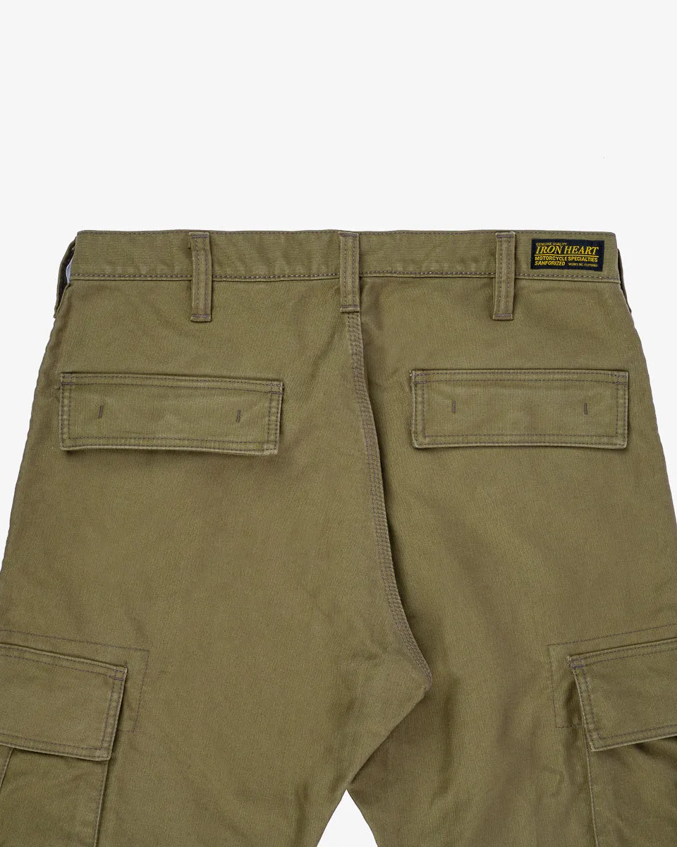 Whipcord Cargo Pants - Khaki