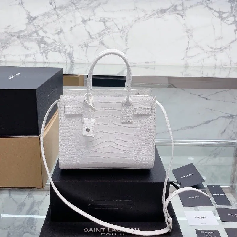 WHITE CLASSIC Shipping options BAG CROC - NANO JOUR ESMEE All-in-one solution SAC DE