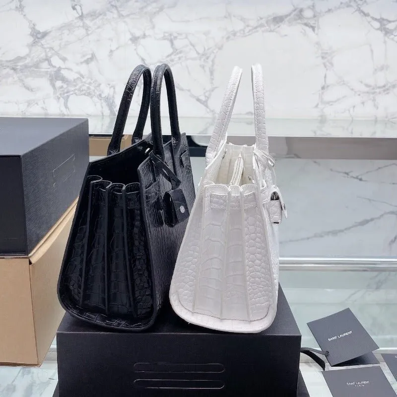WHITE CLASSIC Shipping options BAG CROC - NANO JOUR ESMEE All-in-one solution SAC DE