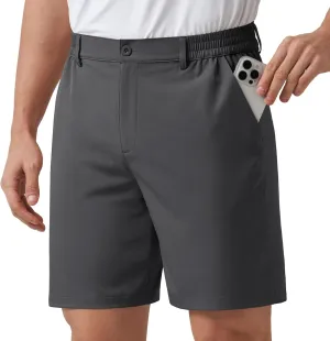 Willit Men's Shorts Golf Casual Shorts Lightweight Quick Dry Work Dress Shorts Stretch Hiking Shorts with Pockets