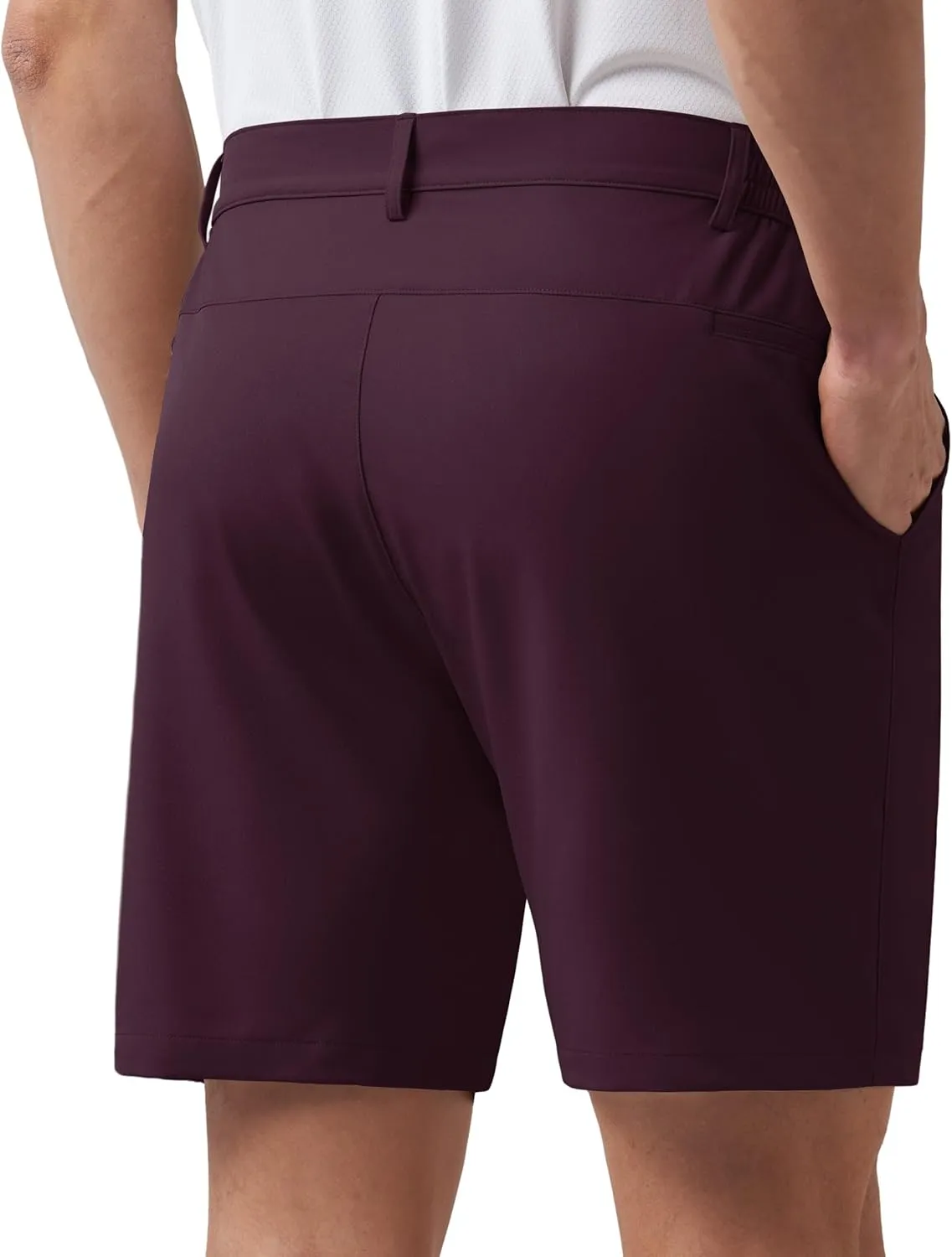 Willit Men's Shorts Golf Casual Shorts Lightweight Quick Dry Work Dress Shorts Stretch Hiking Shorts with Pockets