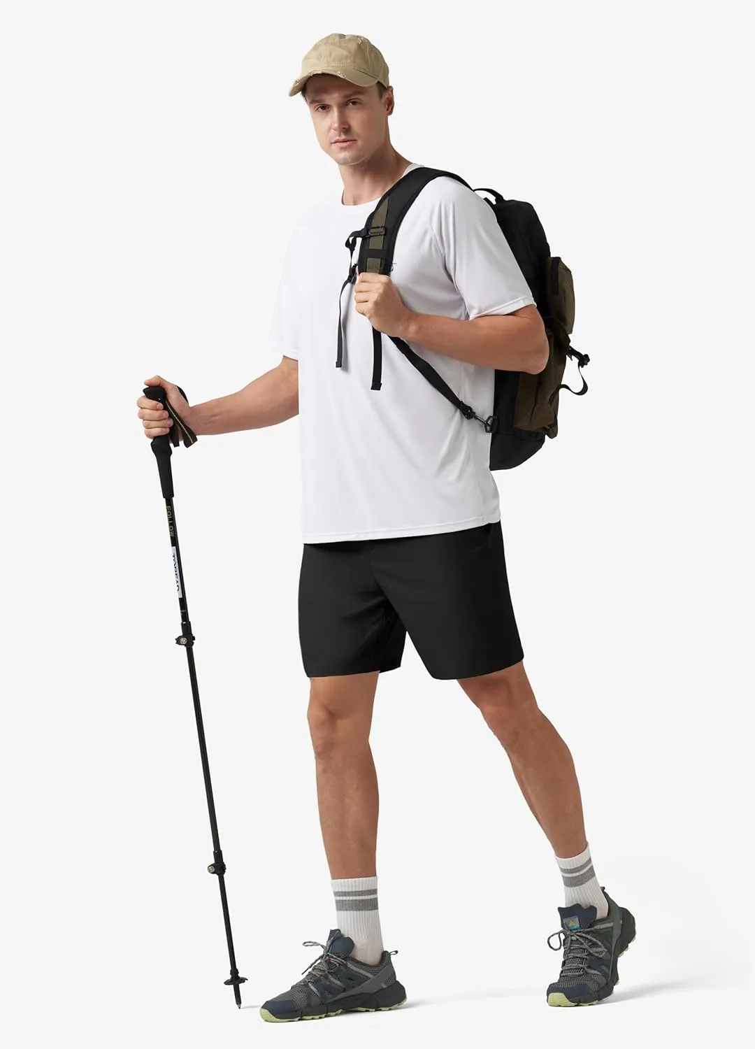 Willit Men's Shorts Golf Casual Shorts Lightweight Quick Dry Work Dress Shorts Stretch Hiking Shorts with Pockets