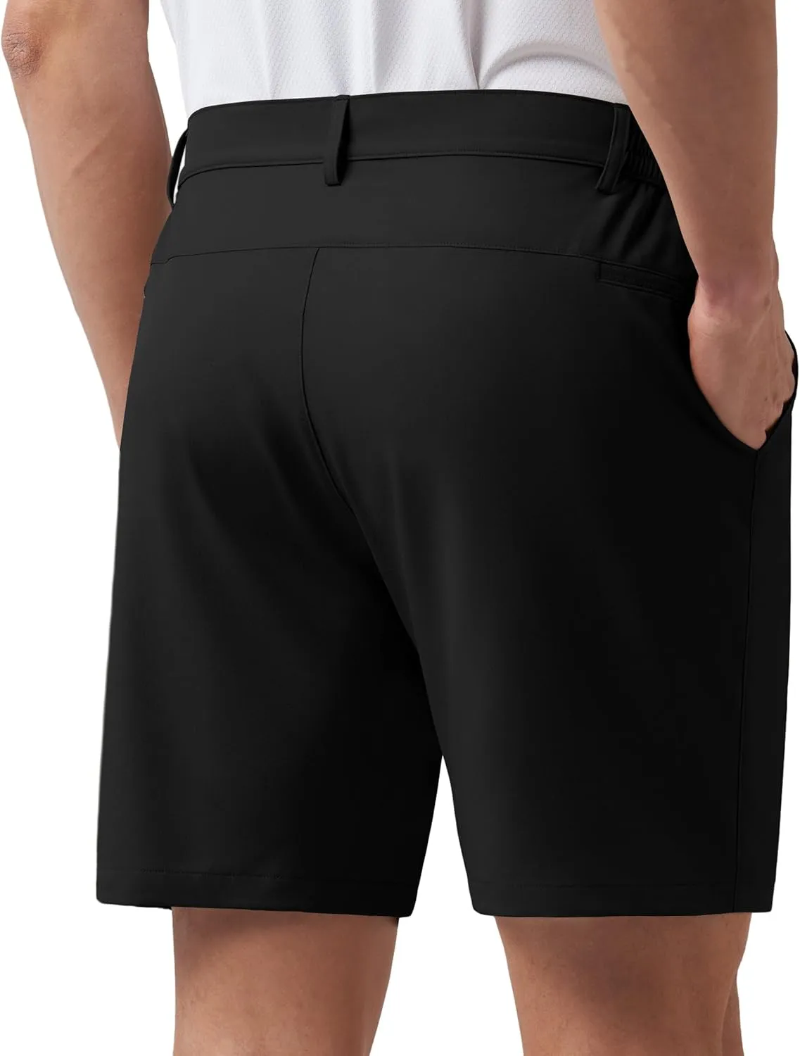 Willit Men's Shorts Golf Casual Shorts Lightweight Quick Dry Work Dress Shorts Stretch Hiking Shorts with Pockets