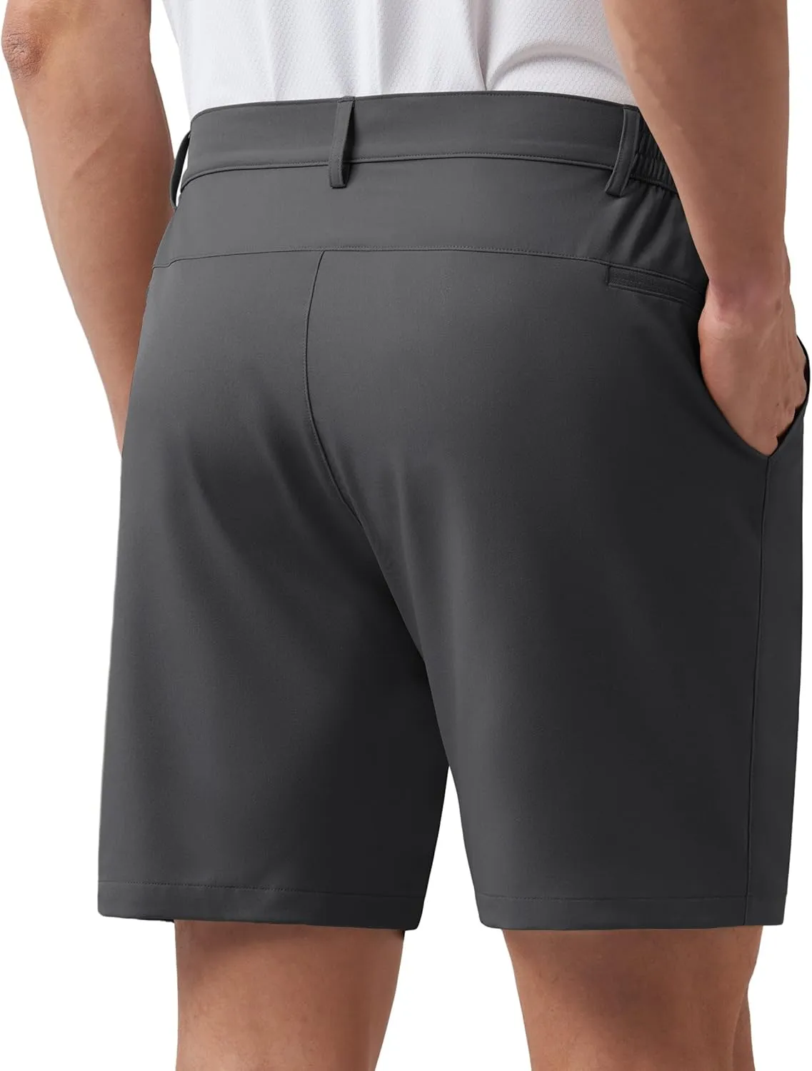 Willit Men's Shorts Golf Casual Shorts Lightweight Quick Dry Work Dress Shorts Stretch Hiking Shorts with Pockets