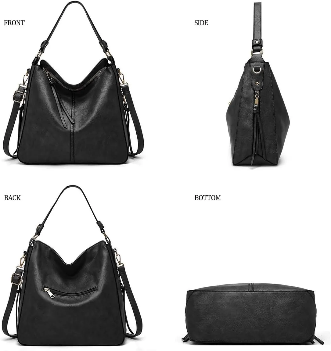 Women Fashion Handbags Wallet Tote Bag Shoulder Bag Top Handle Satchel Purse Set