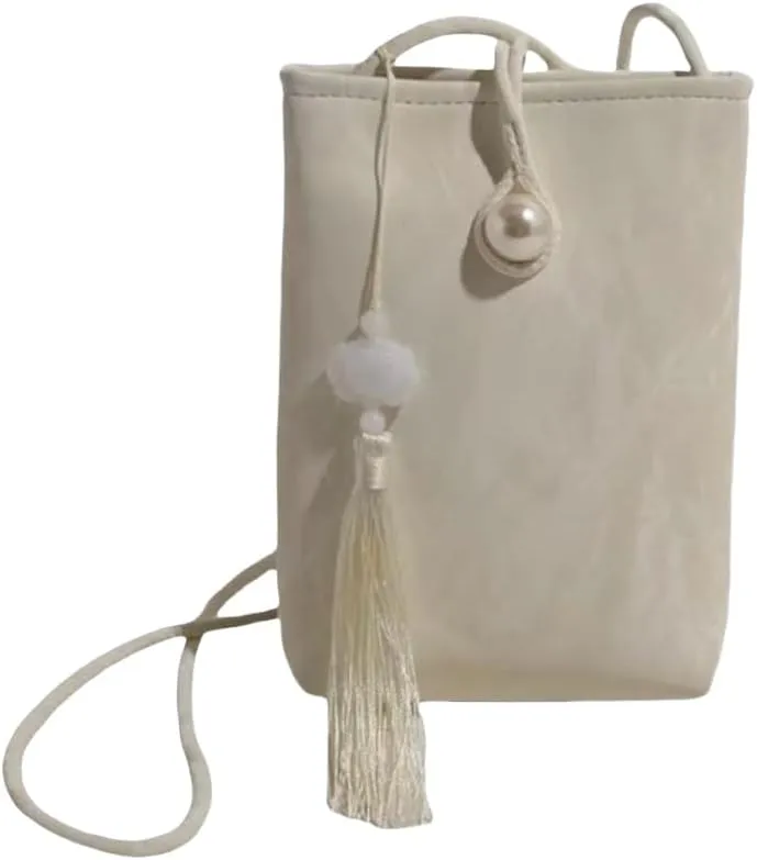 Women Mini Crossbody Bags Small Shoulder Bags CellPhone Purse Tassels Wallet Purse for Women