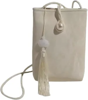 Women Mini Crossbody Bags Small Shoulder Bags CellPhone Purse Tassels Wallet Purse for Women