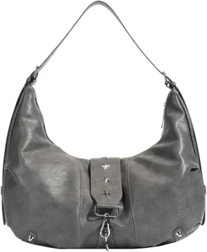 Women's Crescent Shoulder Bag Retro 90s Handbag PU Leather Crossbody Bag Fashion Messenger Bag Tote Bag