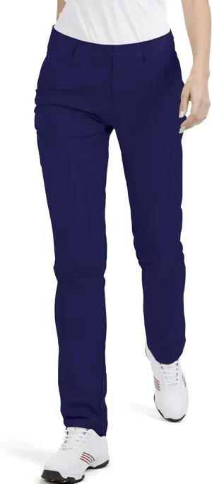Women's Golf Pants Stretch Straight Lightweight Breathable Twill Work Chino Ladies Pants