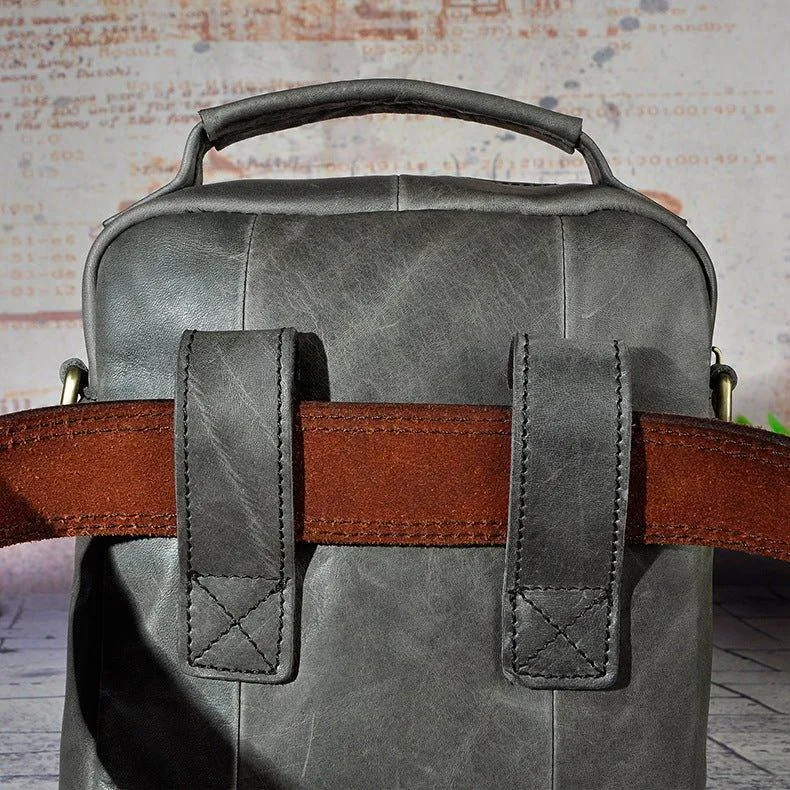 Woosir Vintage Dual-Use Messenger Shoulder Bag for Men