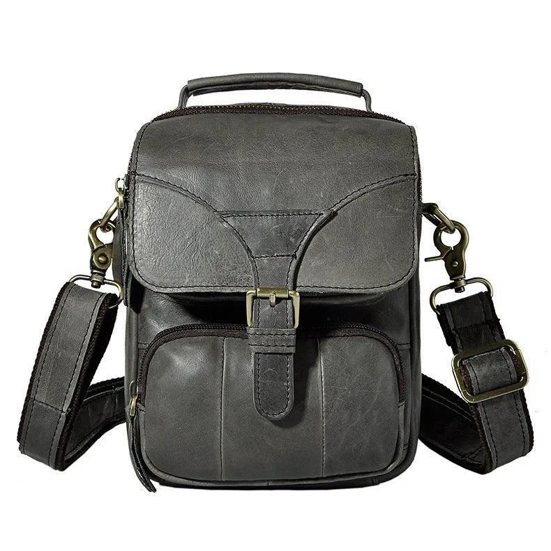 Woosir Vintage Dual-Use Messenger Shoulder Bag for Men