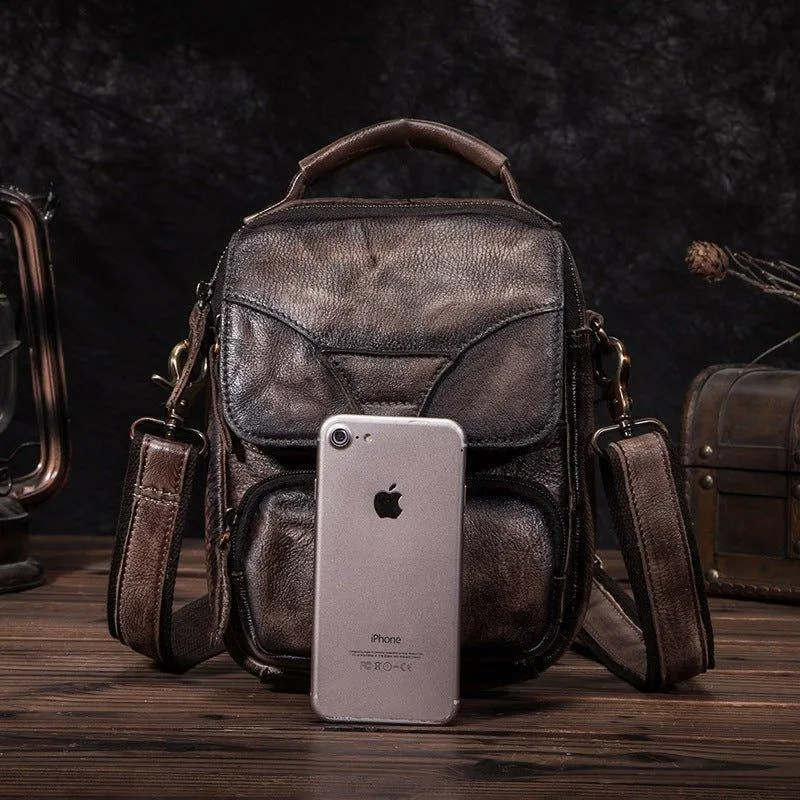 Woosir Vintage Dual-Use Messenger Shoulder Bag for Men