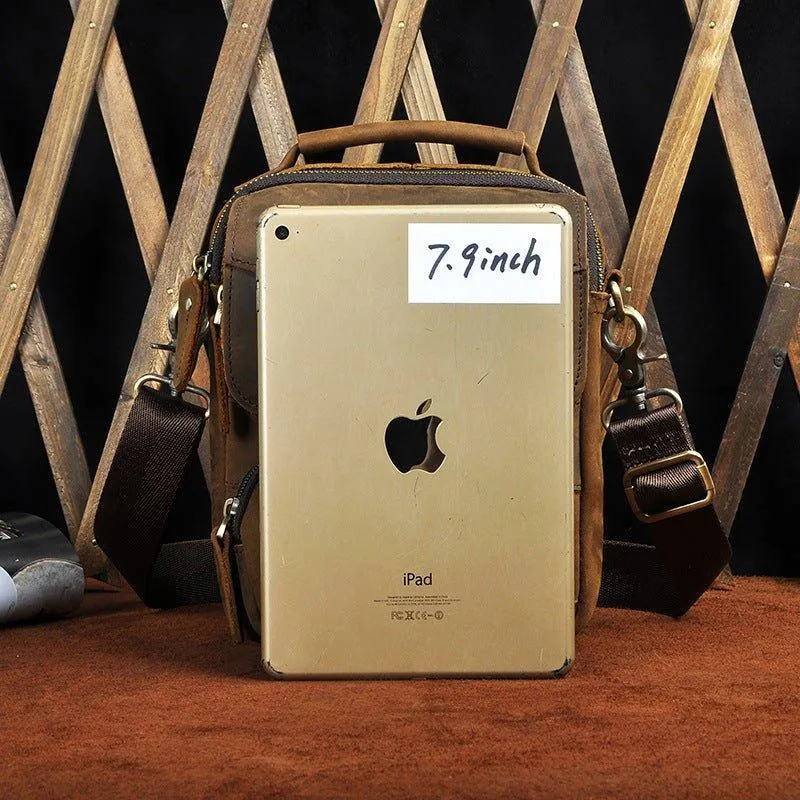Woosir Vintage Dual-Use Messenger Shoulder Bag for Men
