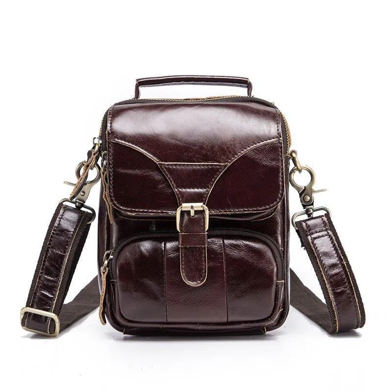 Woosir Vintage Dual-Use Messenger Shoulder Bag for Men