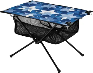xigua Blue Stars Folding Camping Table,Portable Camp Table with Carry Bag Beach Table Folding Table for Picnic, Camp,Party,Travel176