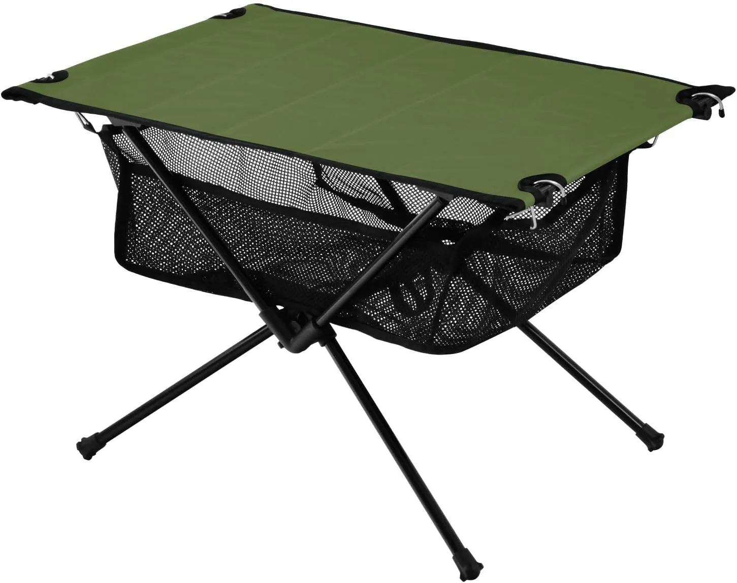 xigua Green Solid Folding Camping Table,Portable Camp Table with Carry Bag Beach Table Folding Table for Picnic, Camp,Party,Travel53