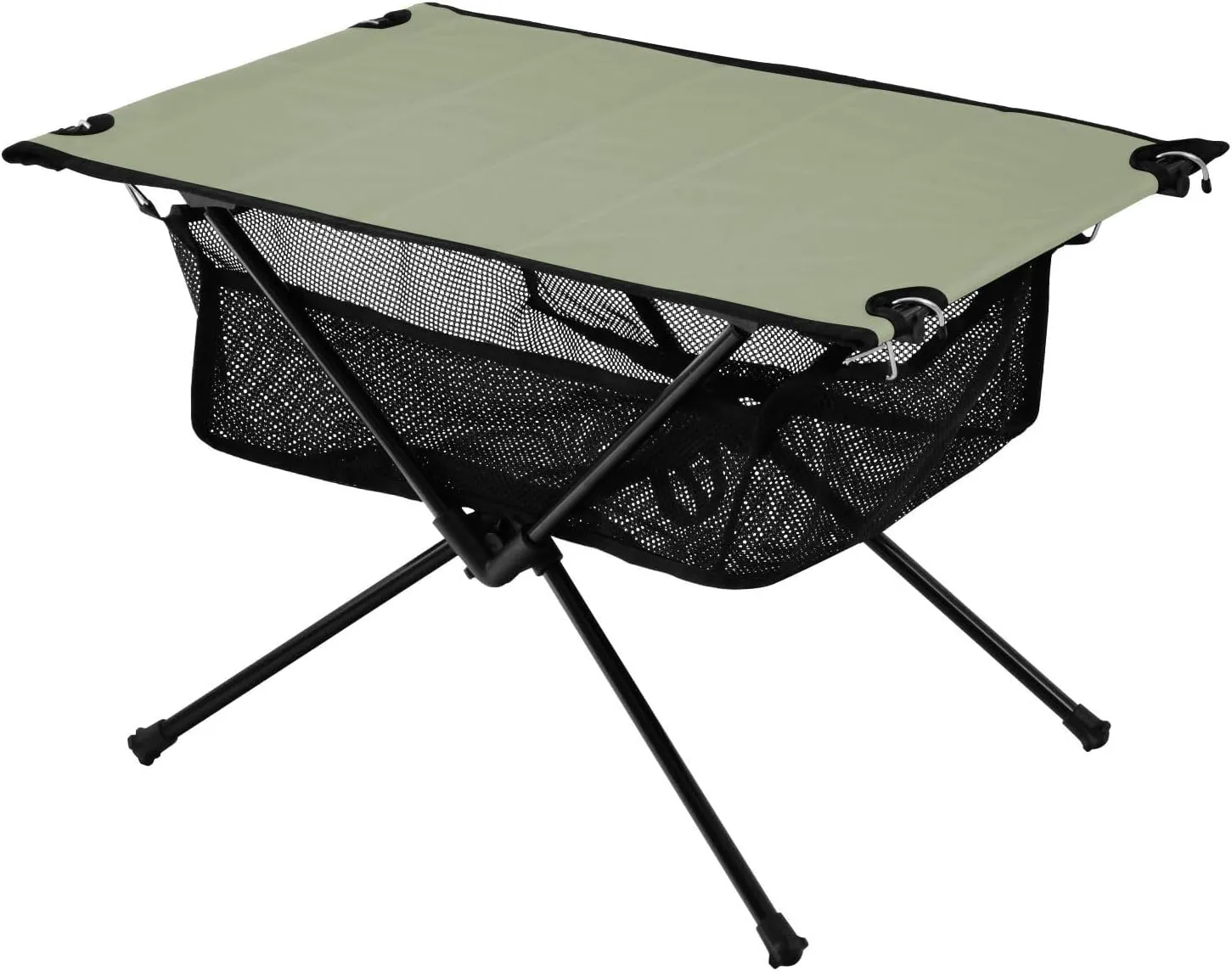xigua Light Green Solid Folding Camping Table,Portable Camp Table with Carry Bag Beach Table Folding Table for Picnic, Camp,Party,Travel49