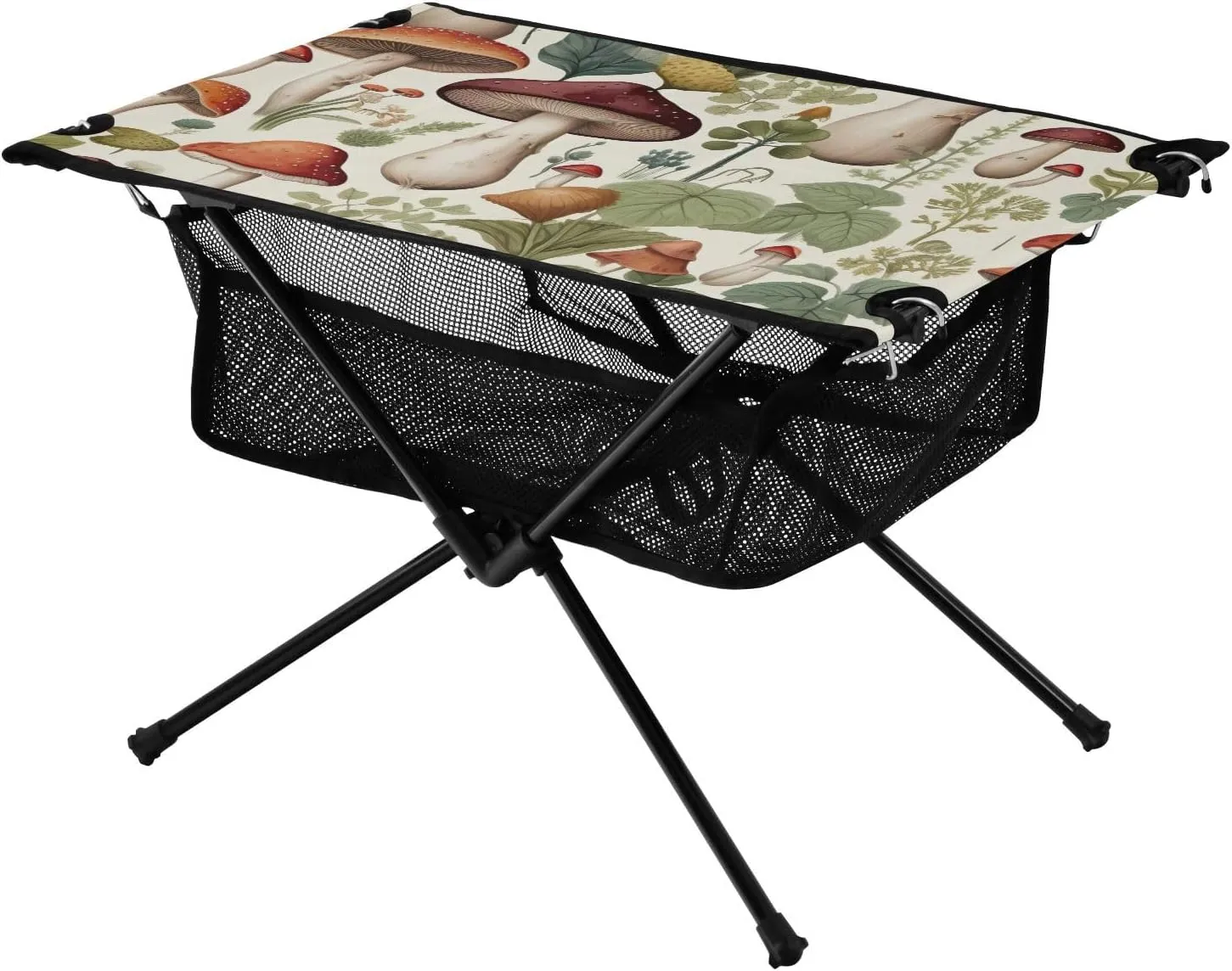 xigua Mushroom Folding Camping Table,Portable Camp Table with Carry Bag Beach Table Folding Table for Picnic, Camp,Party,Travel237