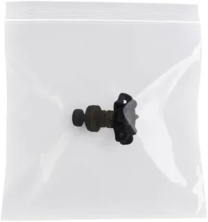 Zipper Bags 8" x 8" 4 Mil Clear Heavy Duty Baggies 8x8 Resealable Poly Bags 1000 Count