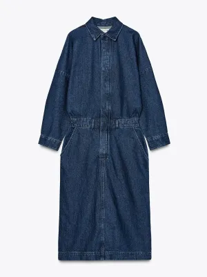 ZW Collection denim midi dress